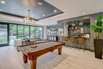 Centerview at crossroads luxury apartments in raleigh, north carolina newly renovated clubhouse